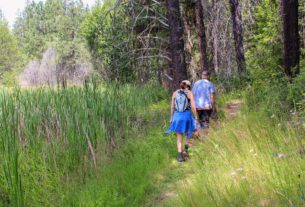 couple hiking